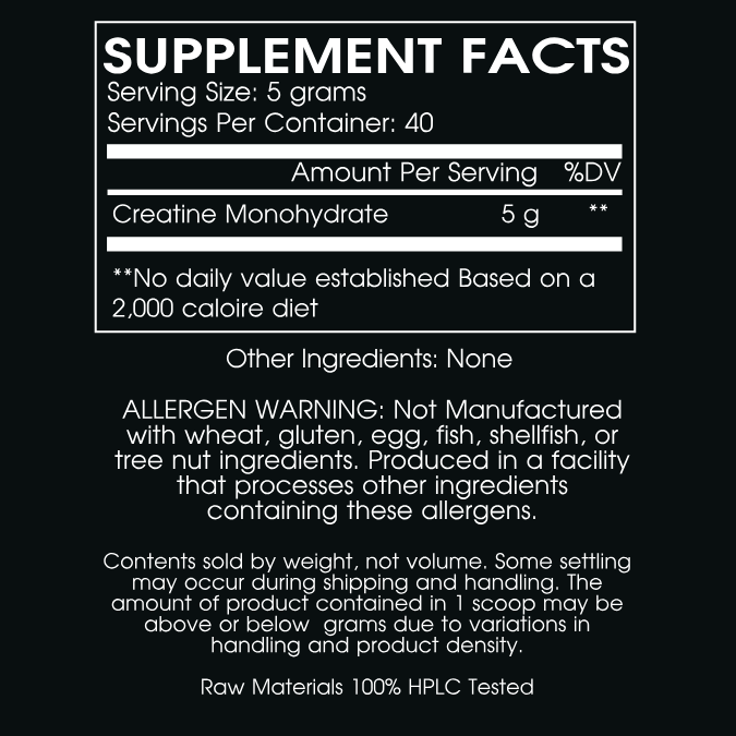 Creatine Monohydrate