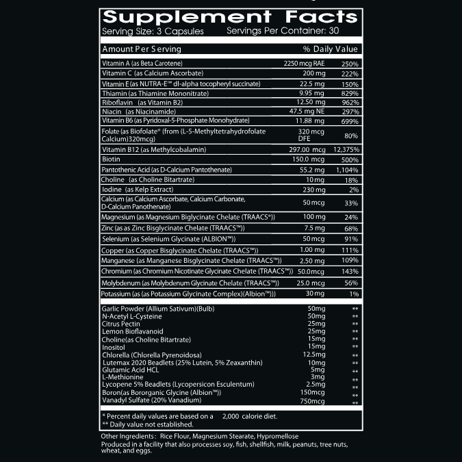 CORE VITALITY+ — Multivitamin